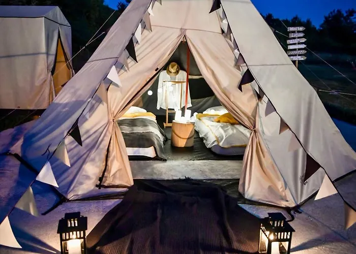 Luxusní stan Smart Glamp